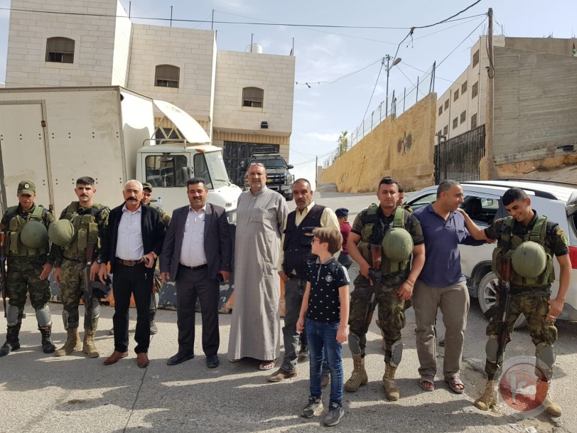 صور- قوات الأمن تنتشر في المنطقة الجنوبية من مدينة الخليل