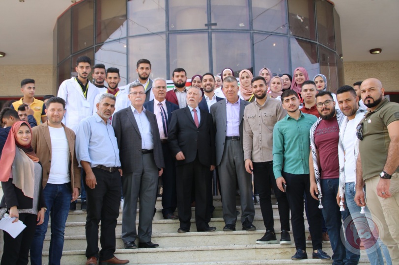 افتتاح يوم طبي توعوي في جامعة بوليتكنك فلسطين