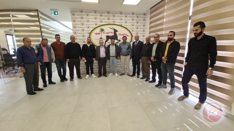 شركة الكردي تنظم زيارة لتجار الخليل الى شركة مصانع الزيوت النباتية في نابلس