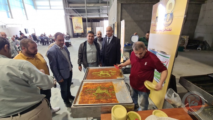 شركة الكردي تنظم زيارة لتجار الخليل الى شركة مصانع الزيوت النباتية في نابلس