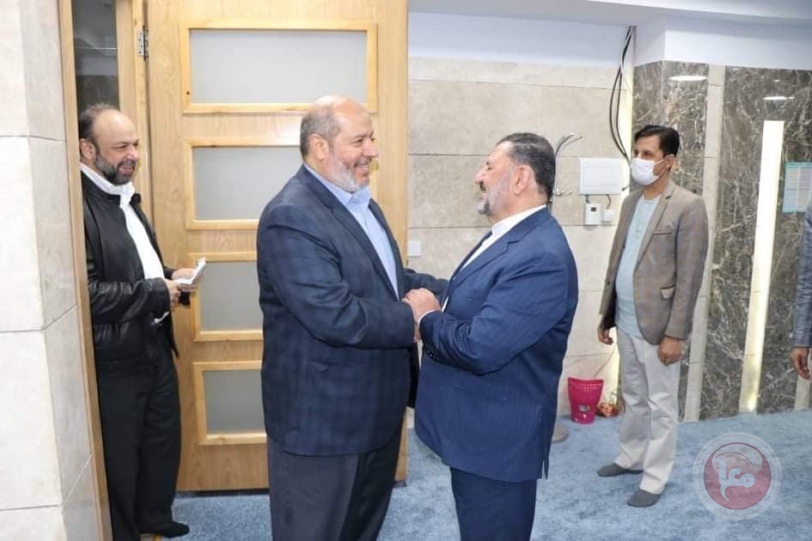وفد قيادة حماس يختتم زيارته إلى إيران