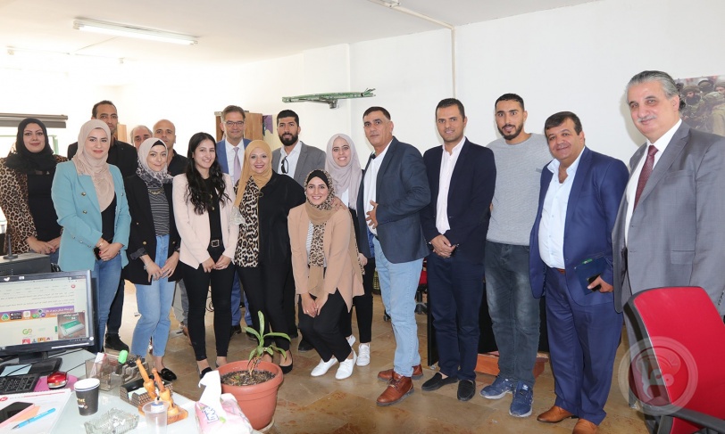 السفير الالماني يزور مقر شبكة معا