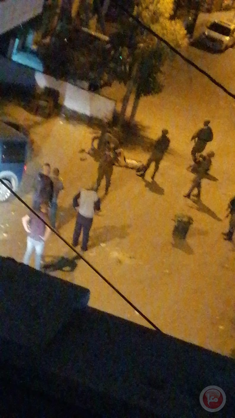 قوات الاحتلال تطلق النار على شاب وتعتقل اخر في حوسان غرب بيت لحم
