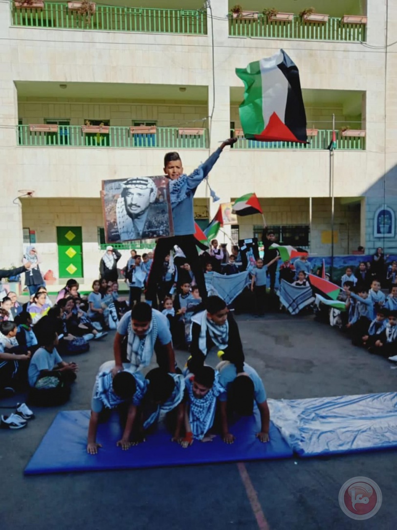 مدارس محافظة بيت لحم تحيي ذكرى استشهاد أبو عمار