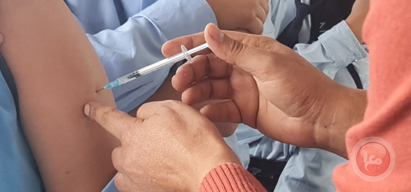 بدء حملة تطعيم الصفوف من السابع للتاسع في بيت لحم