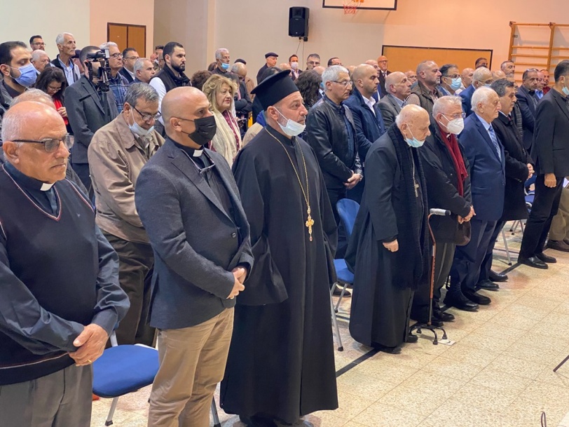 الإعلان عن التجمع الوطني للفعاليات العربية الفلسطينية المسيحية