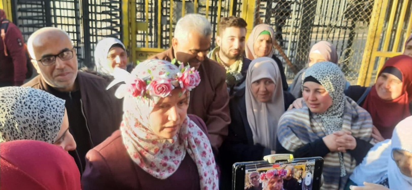 الاحتلال يفرج عن الأسيرة إيناس عصافرة من الخليل 
