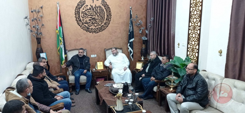 حركة المقاومة الشعبية تستقبل وفداٌ من قيادة الجبهة الديمقراطية وجناحها العسكري في غزة