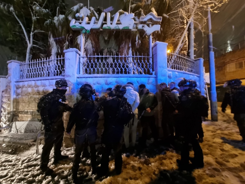 شرطة الاحتلال تعتقل 14 شابا بالقدس المحتلة