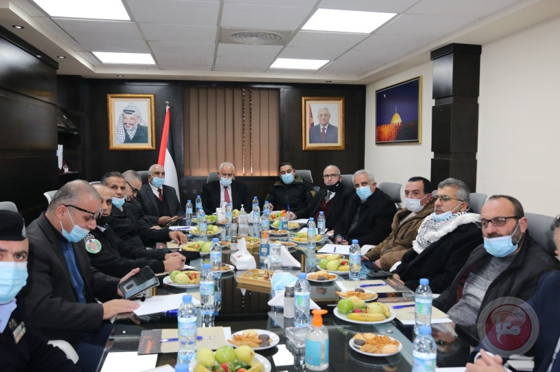 محافظة القدس تستقبل وزير الداخلية الفلسطينية