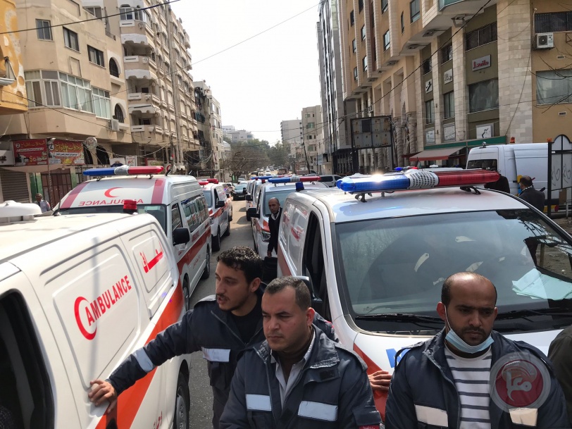 تظاهرة حاشدة بغزة تضامنا مع الأسرى