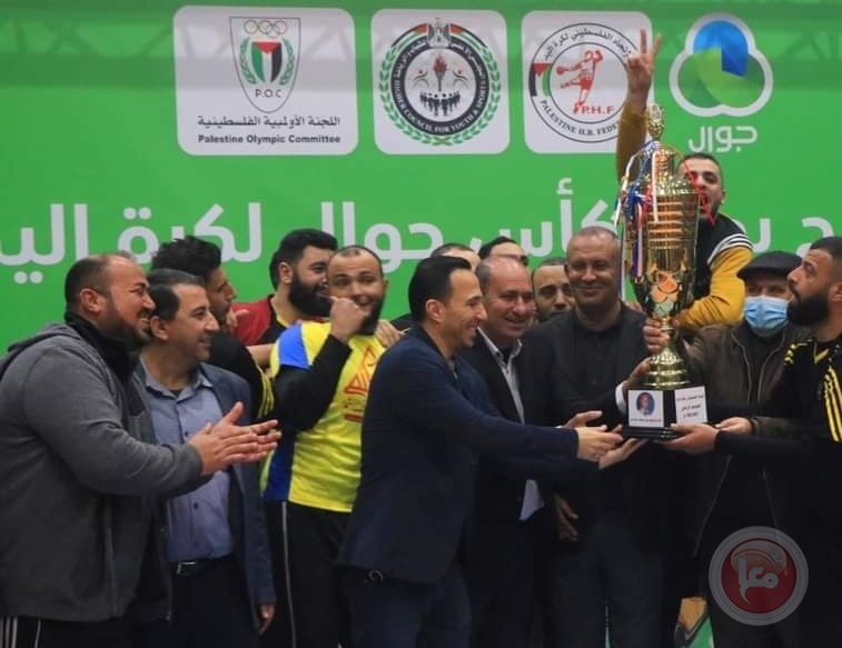 خدمات النصيرات يتوج بلقب كأس المرحوم "عون الصواف" لكرة اليد