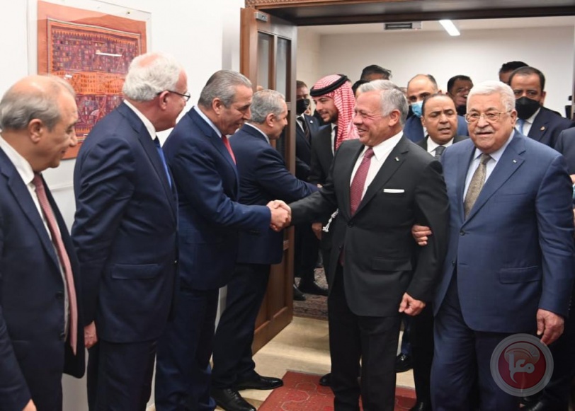 الملك من رام الله: نحن والفلسطينيون الأقرب إلى بعض وفي نفس الخندق