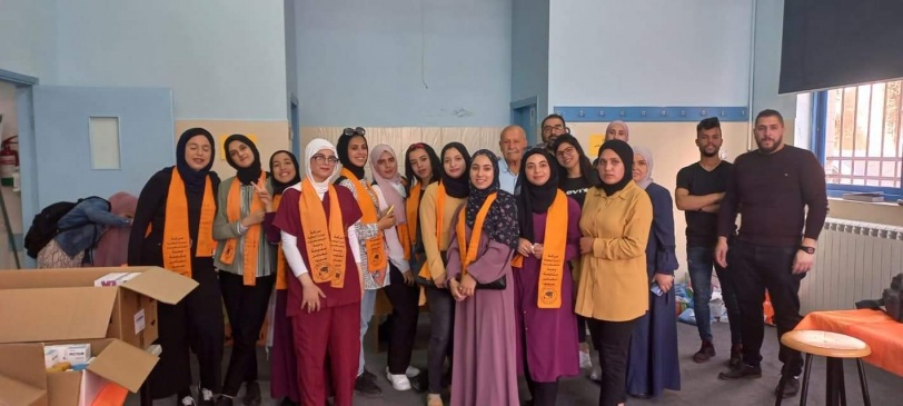 تجمع المبادرة في جامعة فلسطين الأهلية ينظم اسبوع طبي