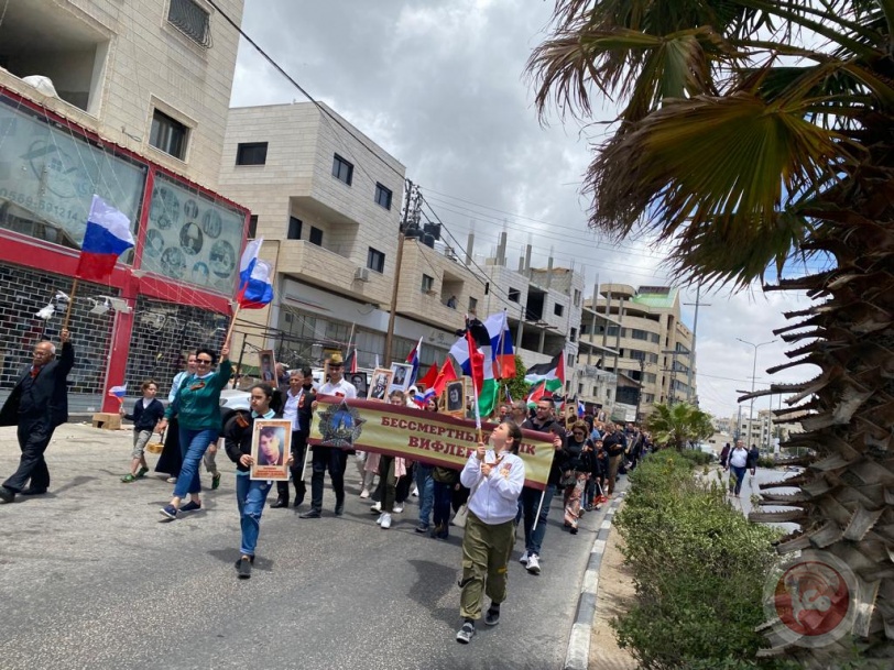 مهرجان ومسيرة حاشدة في بيت لحم بمناسبة يوم الانتصار على النازية