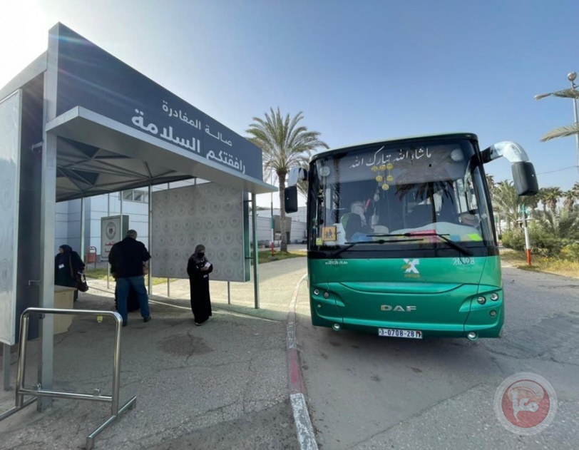 خلال اسبوع: مغادرة 3811 مسافرًا ووصول 3135 عائدًا عبر معبر رفح