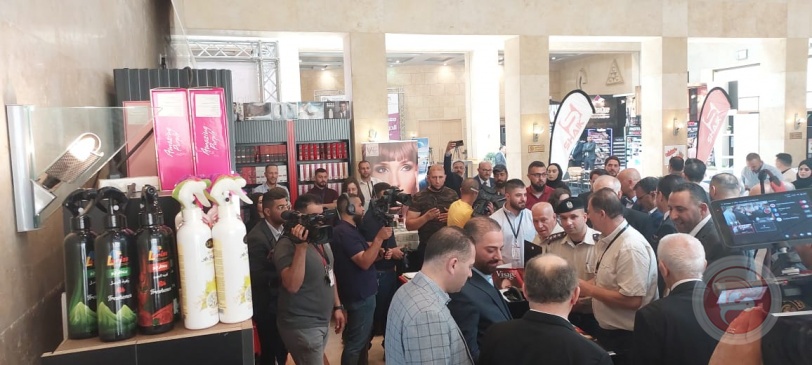 افتتاح معرض فلسطين الدولي للتجميل في بيت لحم