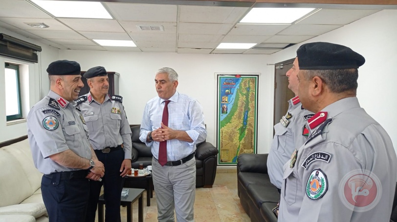 قائد الدفاع المدني خلال زيارة لـ معا: جاهزون بأقل الإمكانيات وباب التطوع مفتوح