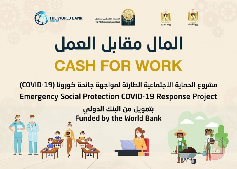 "فلسطين الخير" توفر فرص عمل قصيرة ومؤقتة من خلال صندوق التشغيل الفلسطيني