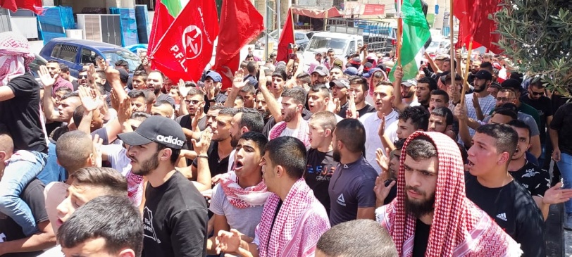 شاهد- تشييع جثمان الشهيد ايمن محيسن في بيت لحم