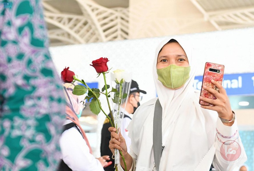 بالصور.. وصول أول رحلة حج إلى السعودية لأول مرة منذ 2019