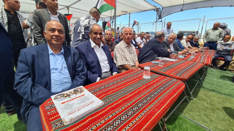 اشتية يفتتح مؤتمر التحدي والصمود في المجاز بمسافر يطا