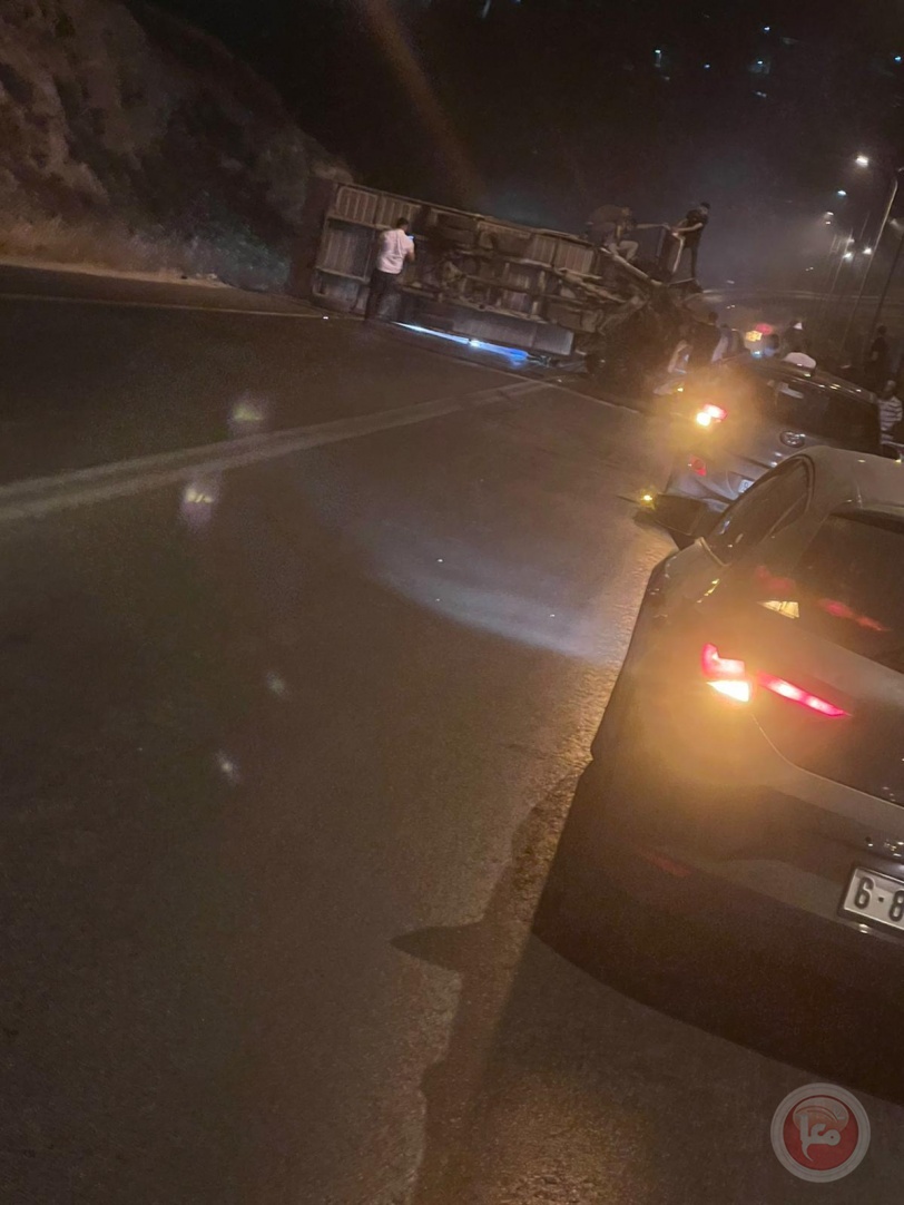 مصرع أربعة مواطنين في حادث سير شمال الخليل