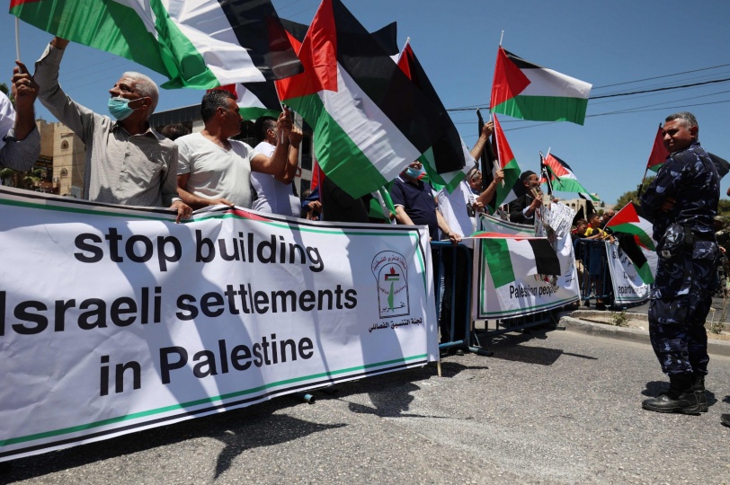  فلسطينيون ينددون بزيارة بايدن لـ"بيت لحم"