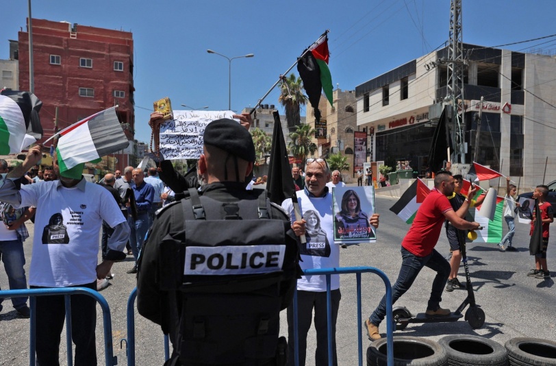  فلسطينيون ينددون بزيارة بايدن لـ"بيت لحم"