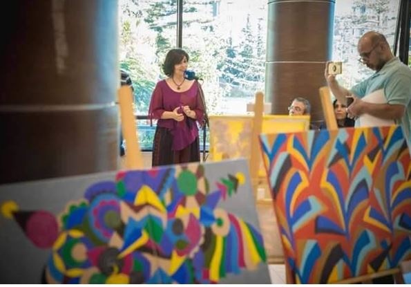 افتتاح معرض هواجس ملونة في بلدية رام الله