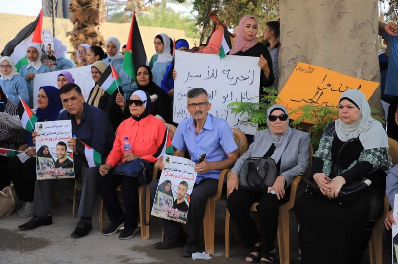 تنظيم وقفة دعم واسناد للاسرى في اريحا