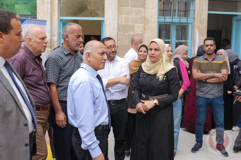 رئيس بلدية غزة يفتتح بيت الوحيدي الأثري ويؤكد أهمية الحفاظ على المباني الأثرية