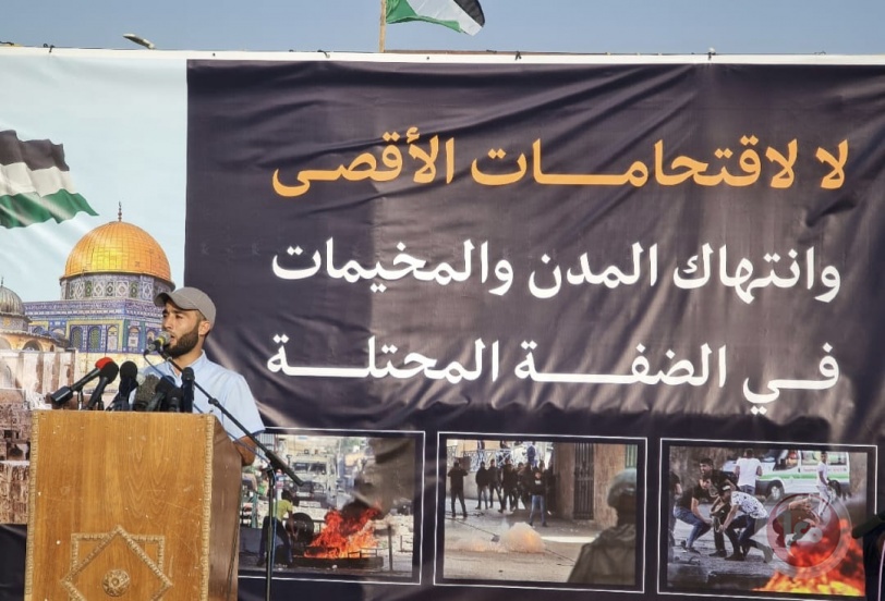 الفصائل بغزة خلال مهرجان: لن ندخر جهدا في الدفاع عن الاقصى 