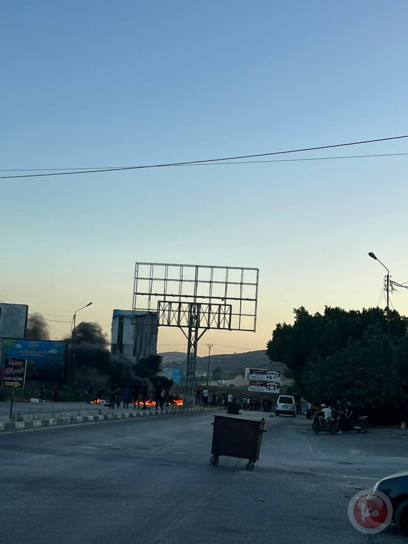  إصابة صحفيين واعتقال شاب خلال مواجهات جنوب وغرب نابلس