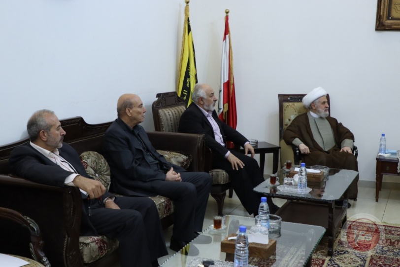 نائب الأمين العام لحزب الله يستقبل وفدًا قياديًّا من الجبهة الشعبية لتحرير فلسطين