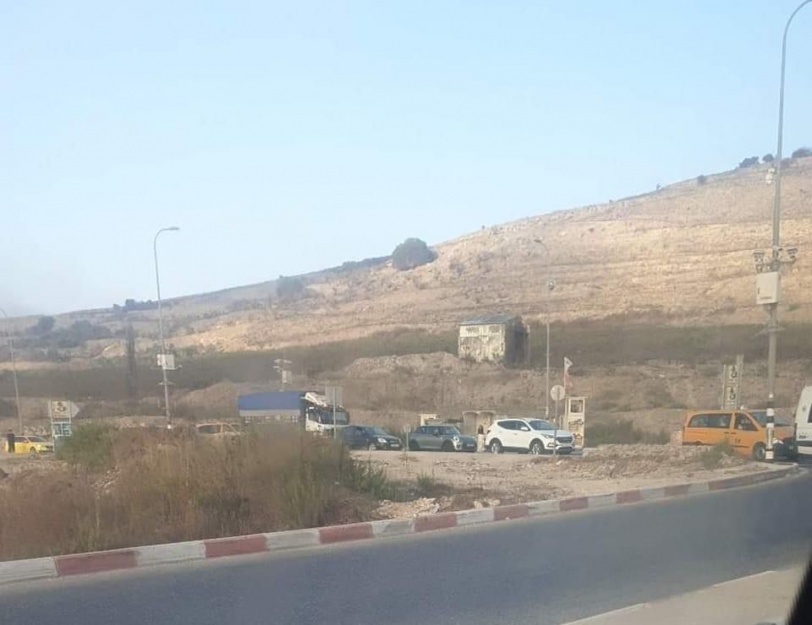 شاهد- اصابة مستوطن في اطلاق نار نحو حافلة شرق نابلس
