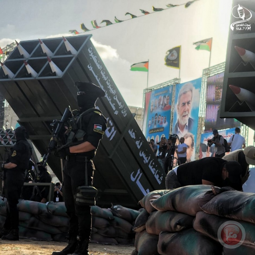 الالاف يحيون انطلاقة الجهاد الاسلامي ال"٣٥" بمشاركة جنين وثلاث عواصم عربية