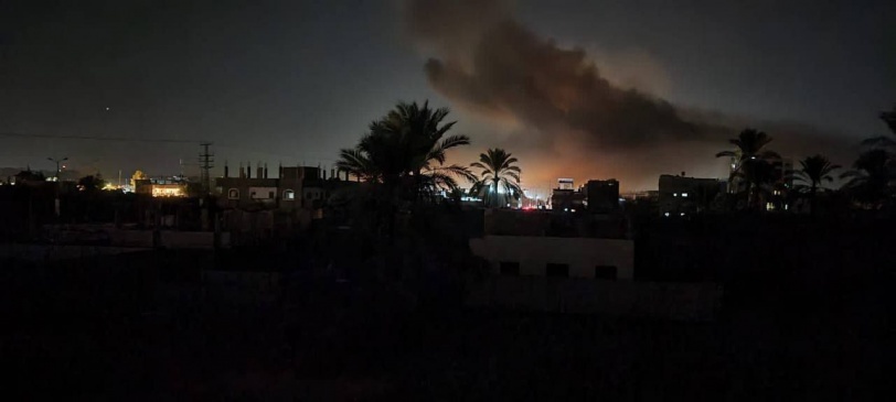 طائرات الاحتلال تقصف موقعا للقسام في قطاع غزة