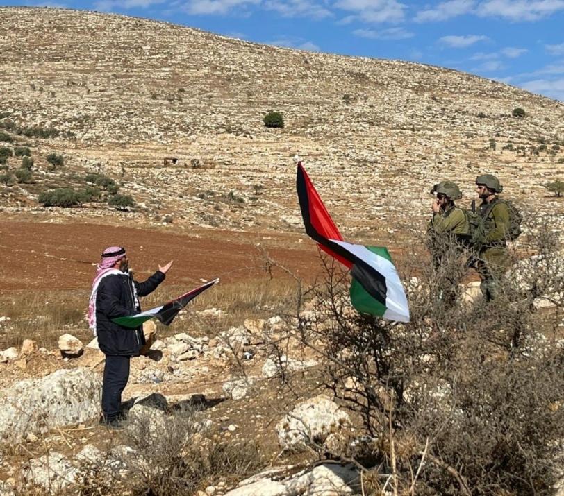 الاحتلال يقمع مسيرة بيت دجن شرق نابلس