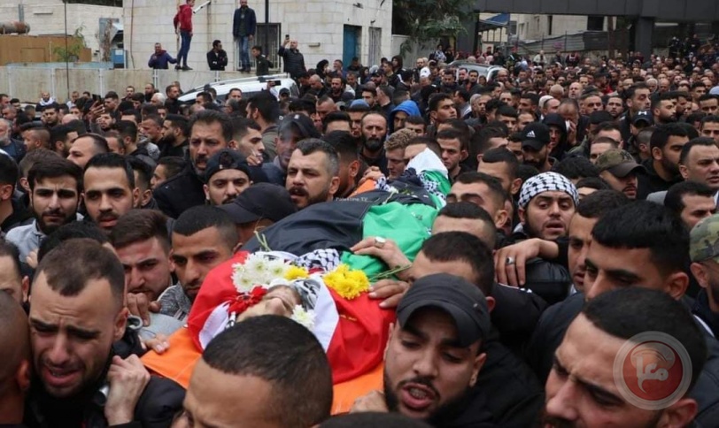 جماهير غفيرة تشيّع جثامين الشهداء الـ3 في رام الله والخليل
