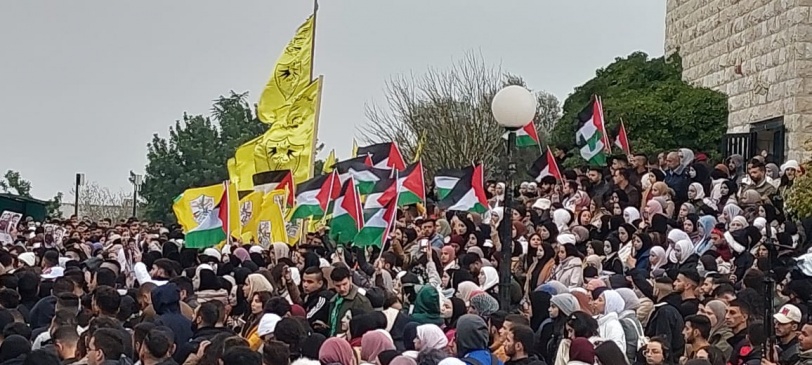 جماهير غفيرة تشيّع جثامين الشهداء الـ3 في رام الله والخليل