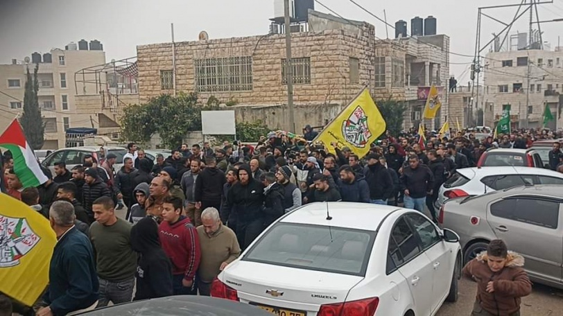 جماهير غفيرة تشيّع جثامين الشهداء الـ3 في رام الله والخليل