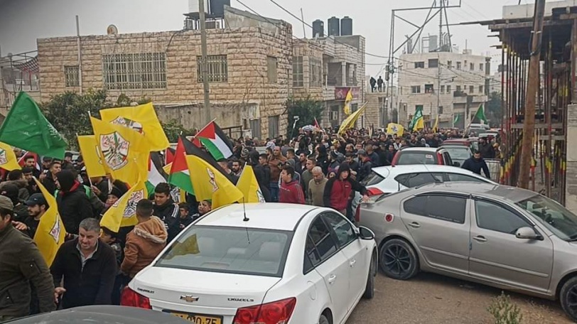 جماهير غفيرة تشيّع جثامين الشهداء الـ3 في رام الله والخليل