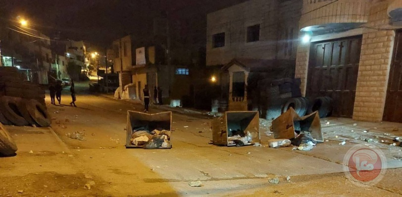 اصابة اكثر من 15 مواطنا خلال اقتحام الاحتلال لبيت أمر وصعوبات في إخلاء المصابين