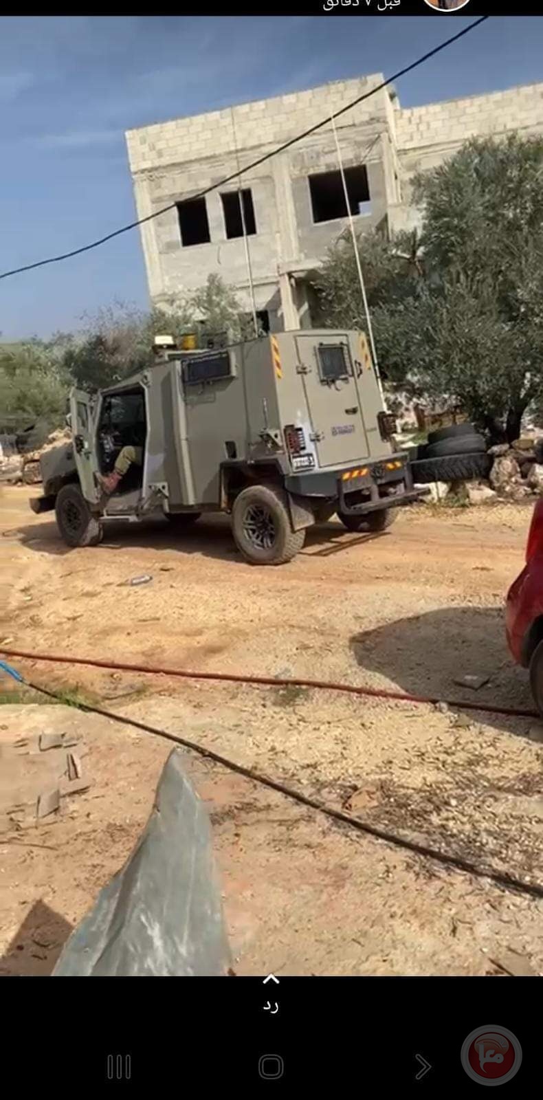 18 إخطار وقف عمل وبناء بقراوة بني حسان غرب سلفيت 
