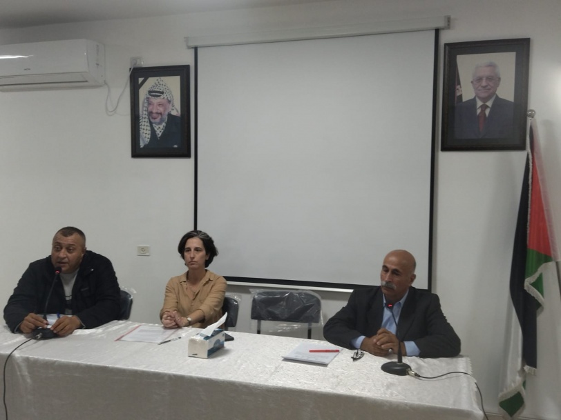 الأمين العام لاتحاد عمال فلسطين يلتقي عديد الوفود