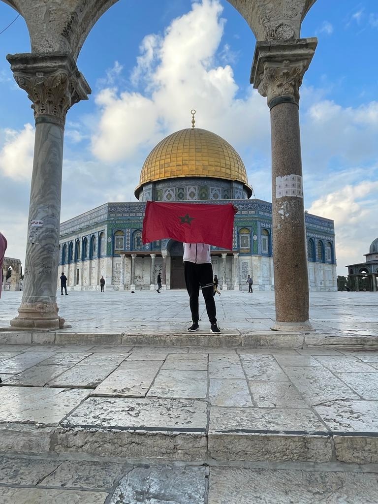 الجمهور الفلسطيني يترقّب بحماس كبير مباراة أسود الأطلس (فيديو)