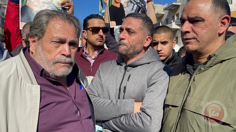 بالصور- مواجهات ووقفات احتجاجية بالضفة تنديدا باستشهاد أبو حميد