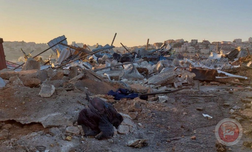 صور- الاحتلال يهدم 15منشأة في حزما