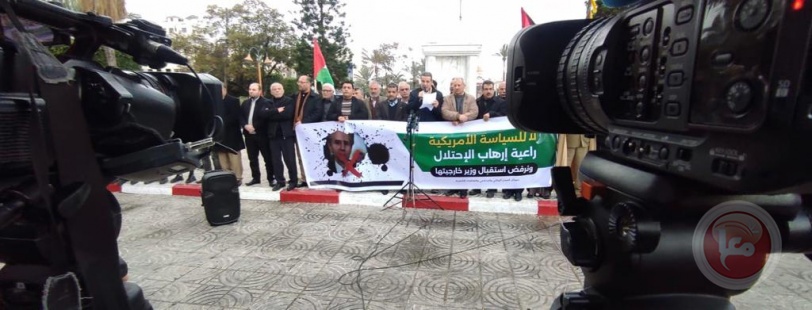 الفصائل بغزة تنظم وقفة رفضا للضغوط الامريكية على السلطة